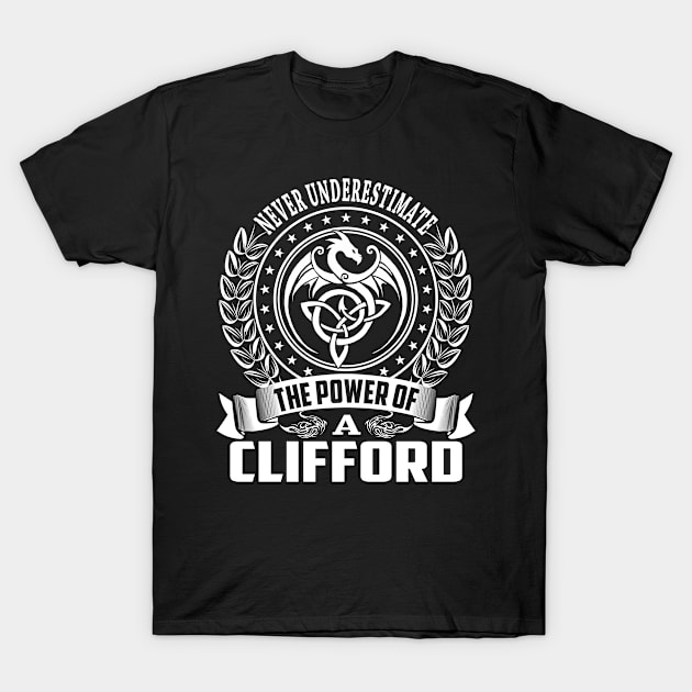 The Power Of a CLIFFORD T-Shirt by Rodmich25